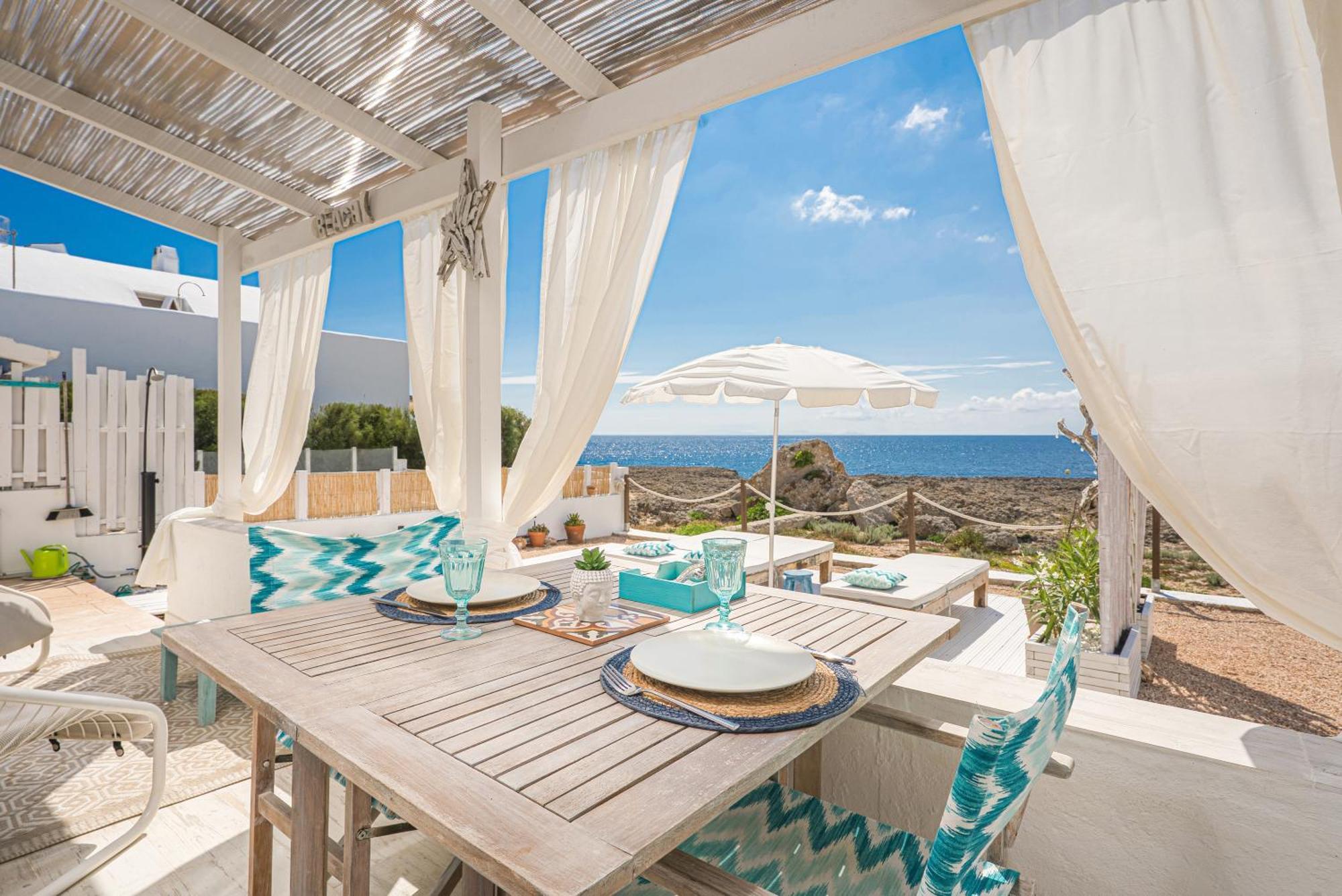 Apartamento Mar I Vent Cala Blanca  Exterior foto